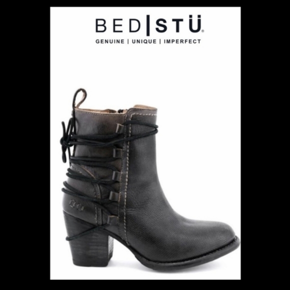 Bed Stu Shoes - Bed Stu Blair Boots in Black